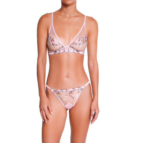 Prestige Amor Thong in Blush by HUIT