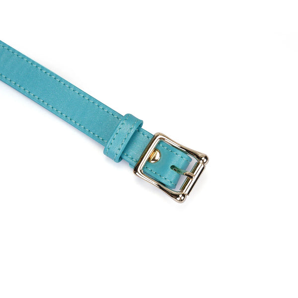 Siren's Cove: Lamb Leather Blindfold with Velvet Lining by Liebe Seele