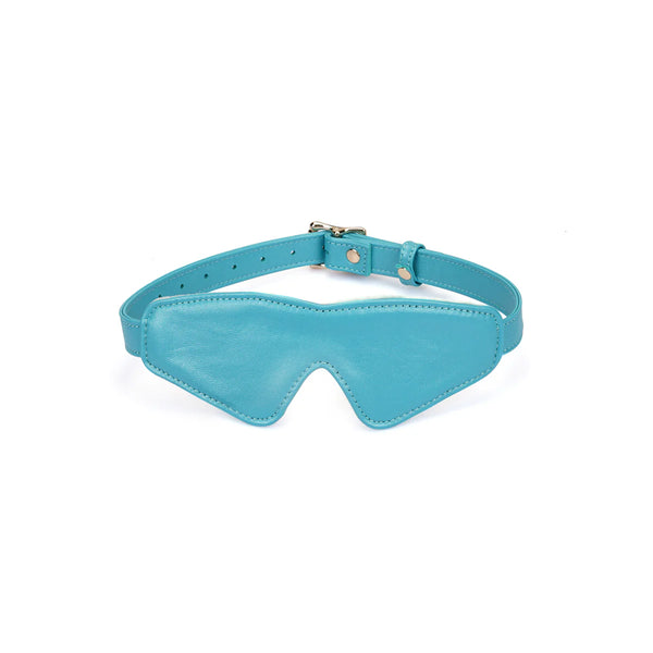 Siren's Cove: Lamb Leather Blindfold with Velvet Lining by Liebe Seele