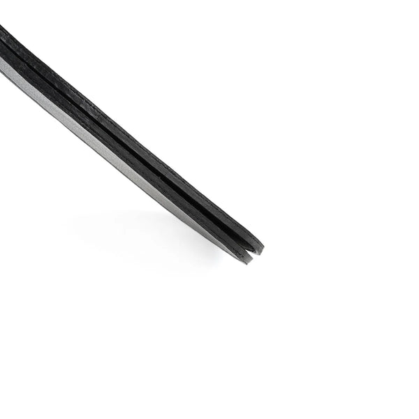 Black Bond Leather Split Spanking Paddle by Liebe Seele