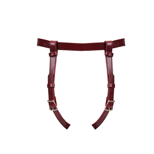 Deluxe Leather Strap On Harness by Liebe Seele