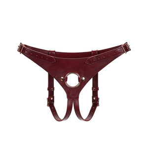 Deluxe Leather Strap On Harness by Liebe Seele