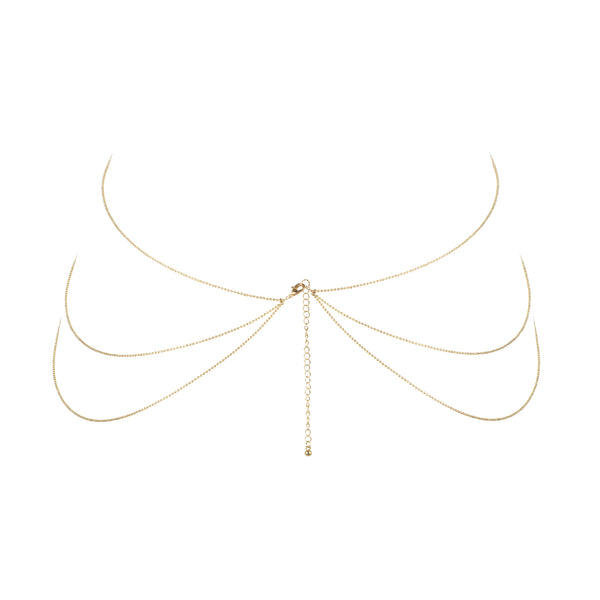 Bijoux Body Chain in Silver or Gold