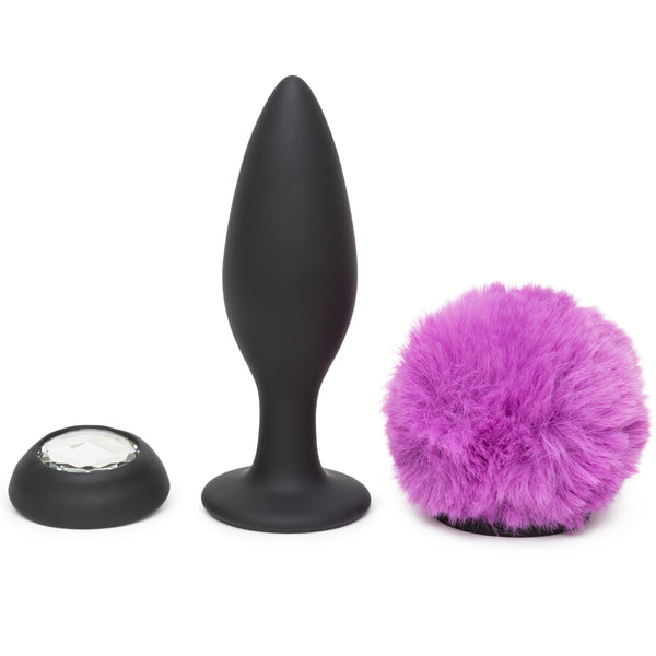 Vibrating Rabbit Tail Plug