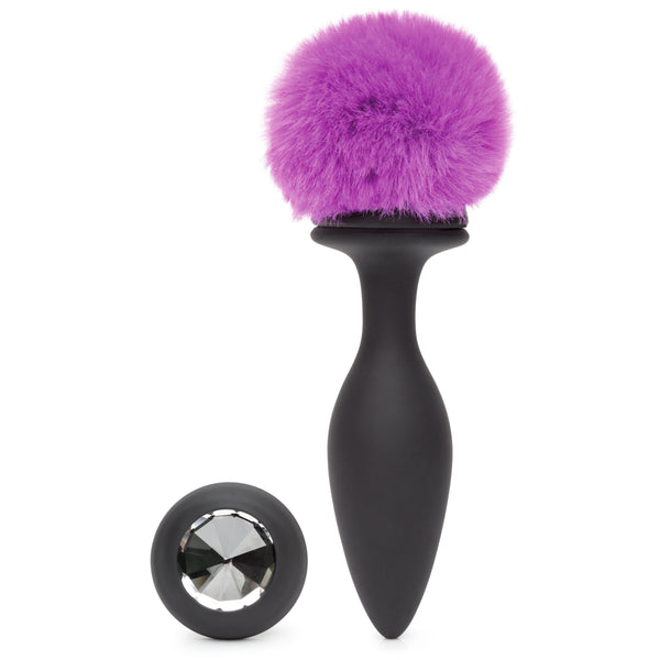 Vibrating Rabbit Tail Plug