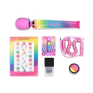 Rainbow Ombre Petite Massager by Le Wand