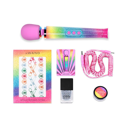 Rainbow Ombre Petite Massager by Le Wand
