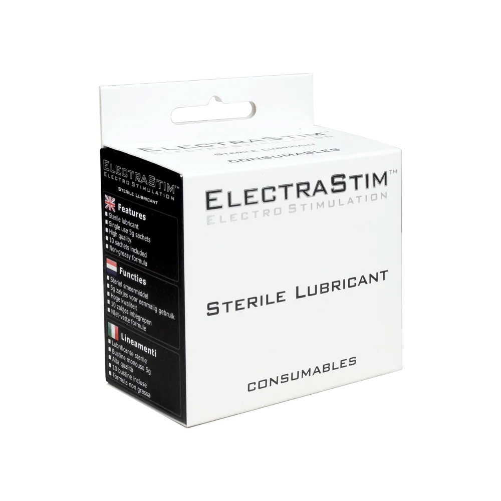 Sterile Lubricant Sachets (10)  by ElectraStim