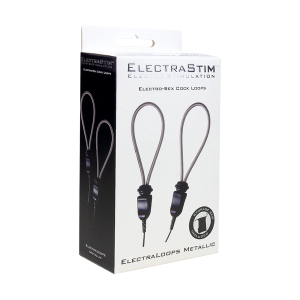ElectraLoops Metallic Adjustable E-Stim Cock Rings by ElectraStim