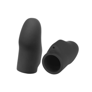 Silicone Noir 'Explorer' Electro Finger Sleeves by ElectraStim