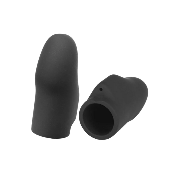 Silicone Noir 'Explorer' Electro Finger Sleeves by ElectraStim