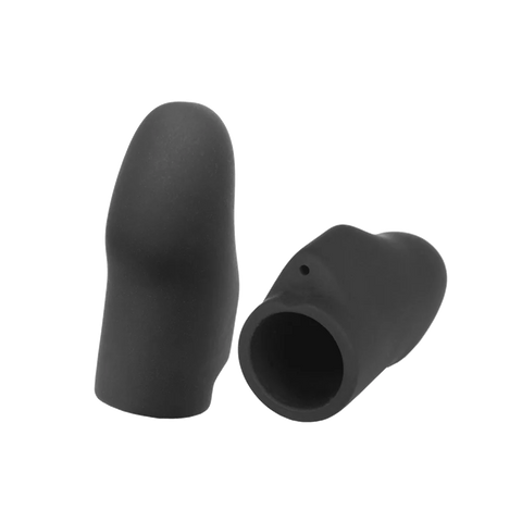 Silicone Noir 'Explorer' Electro Finger Sleeves by ElectraStim