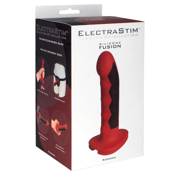 Silicone Fusion Komodo Electro Dildo by ElectraStim