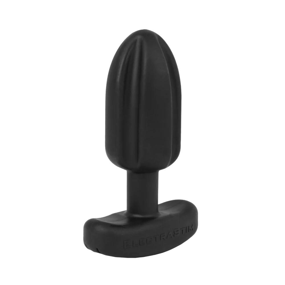 Silicone Noir 'Tartarus' Quadripolar Butt Plug by ElectraStim
