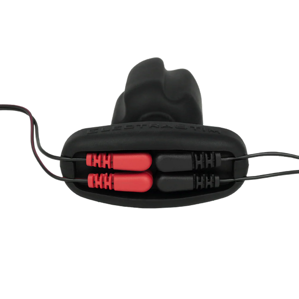 Silicone Noir 'Tartarus' Quadripolar Butt Plug by ElectraStim