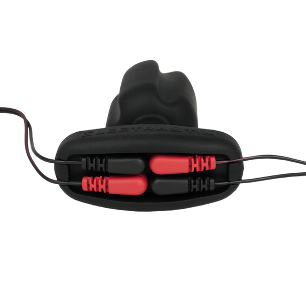 Silicone Noir 'Tartarus' Quadripolar Butt Plug by ElectraStim