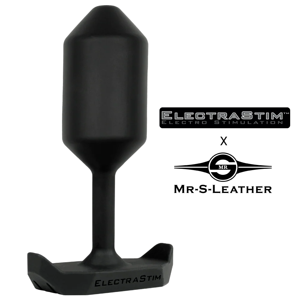 ElectraStim x Mr. S Leather - Silicone Electro Butt Plug by ElectraStim