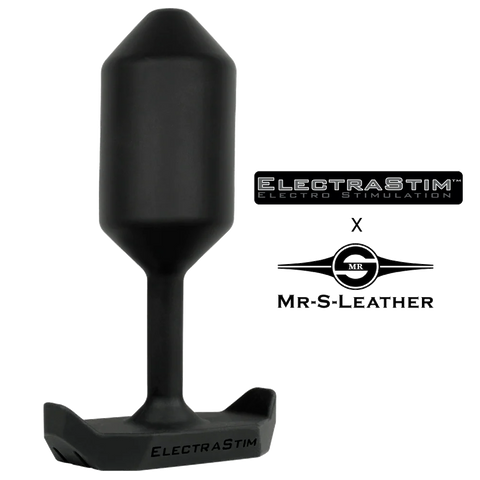 ElectraStim x Mr. S Leather - Silicone Electro Butt Plug by ElectraStim