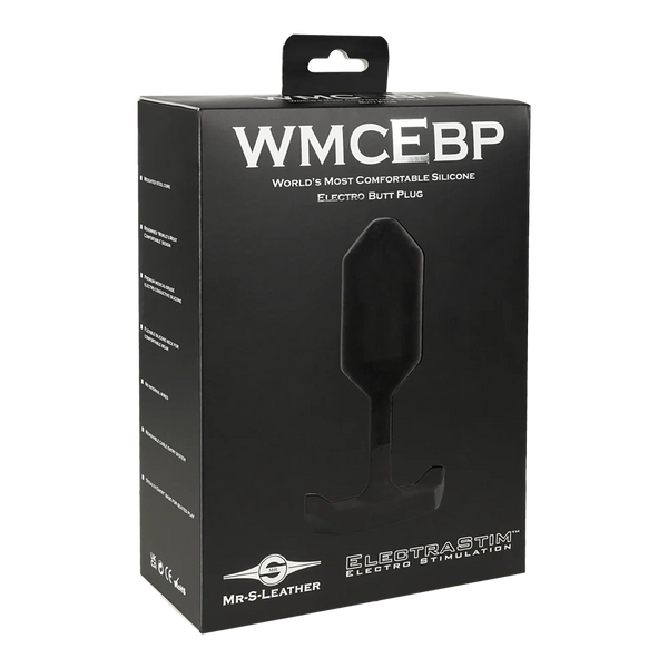ElectraStim x Mr. S Leather - Silicone Electro Butt Plug by ElectraStim
