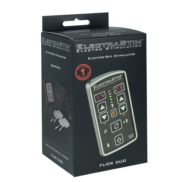 Flick Duo Dual Output Stimulator Pack- EM80-E by ElectraStim