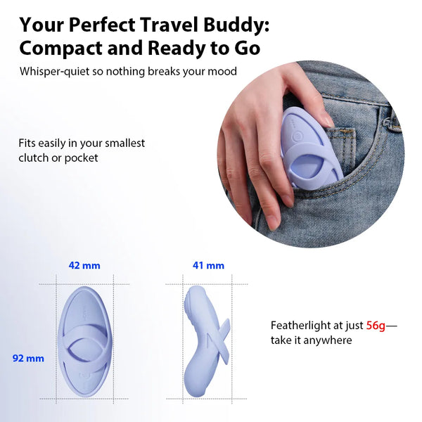 ECHO 2 App-controlled Flexible Finger Vibrator by svakom