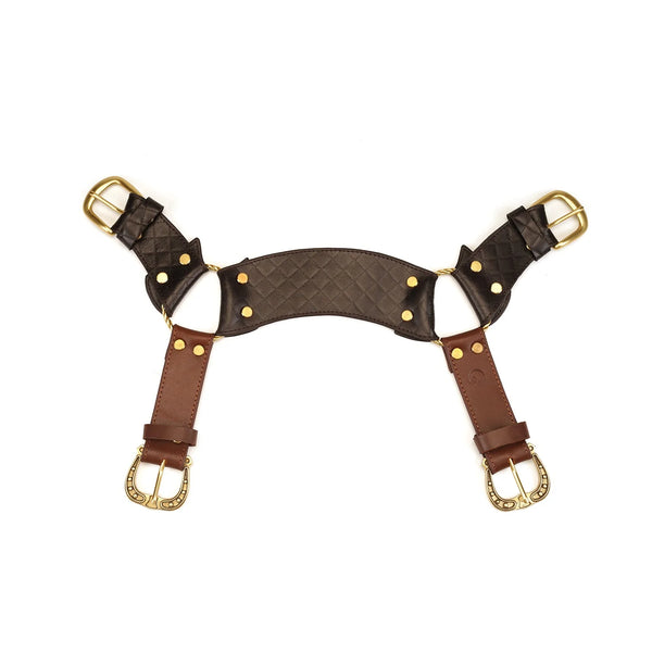 The Equestrian - Leather Chest Harness