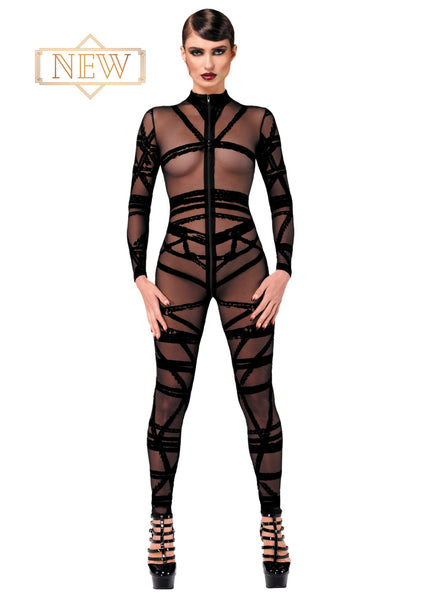 Bondesque Catsuit by Noir Handmade