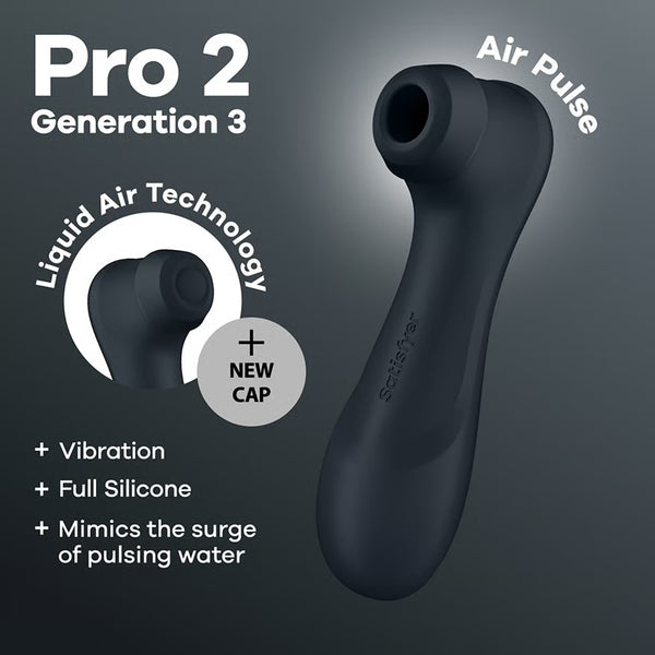 NEW Satisfyer pro 2 generation 3- air pulse and vibration