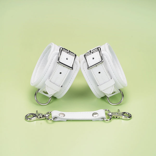 Fuji White Handcuffs by Liebe Seele