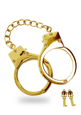 Plated Metal BDSM Handcuffs