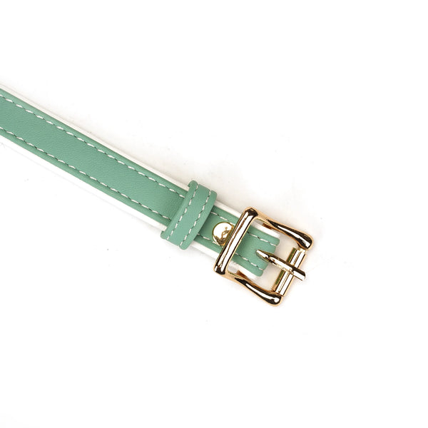 Fairy Goat Leather Blindfold by Liebe Seele.  Choice of 2 Colours