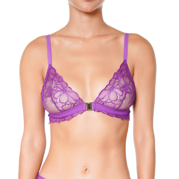 Symphony Non-Wired Bralette in Purple by HUIT
