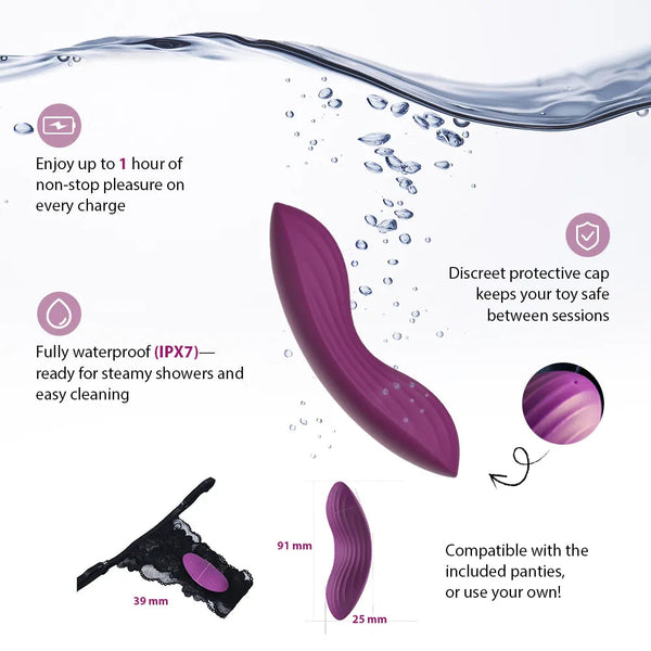 SVAKOM Edeny- App controlled panty vibrator