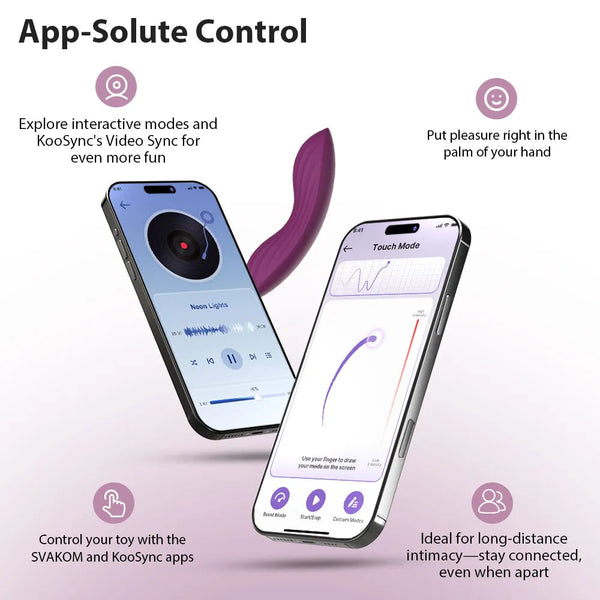 SVAKOM Edeny- App controlled panty vibrator