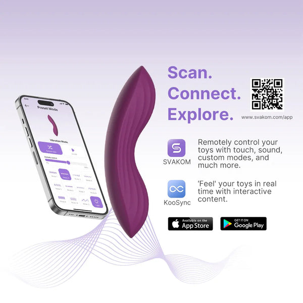 SVAKOM Edeny- App controlled panty vibrator