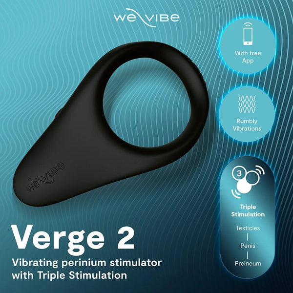 NEW Verge 2 vibrating preineum stimulator by We-vibe