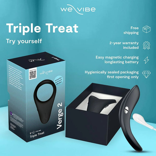 NEW Verge 2 vibrating preineum stimulator by We-vibe