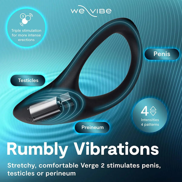 NEW Verge 2 vibrating preineum stimulator by We-vibe