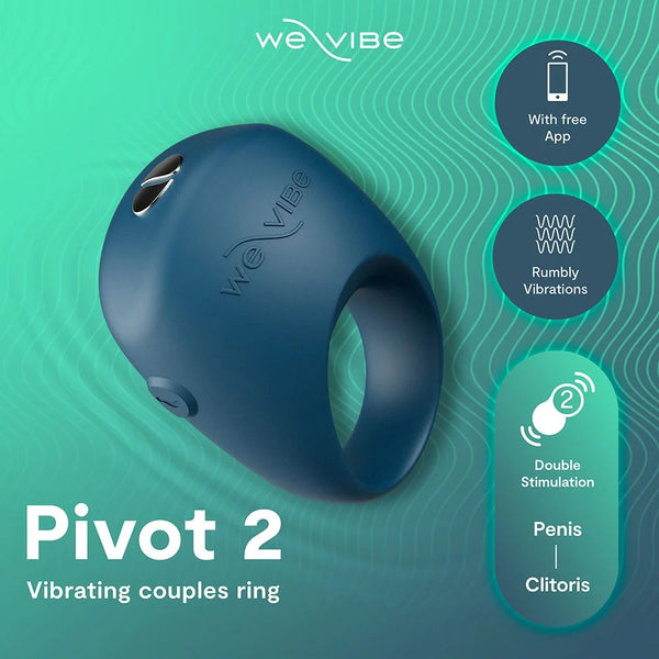 Pivot 2 vibrating cock ring by We-vibe