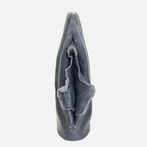 Handmade Pussy Candle Black