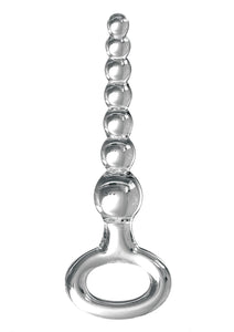 Icicles - Ring Wand Glass Dildo
