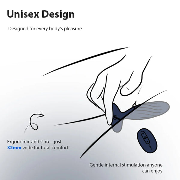 Jordan Interactive Thrusting Anal Vibrator by Svakom