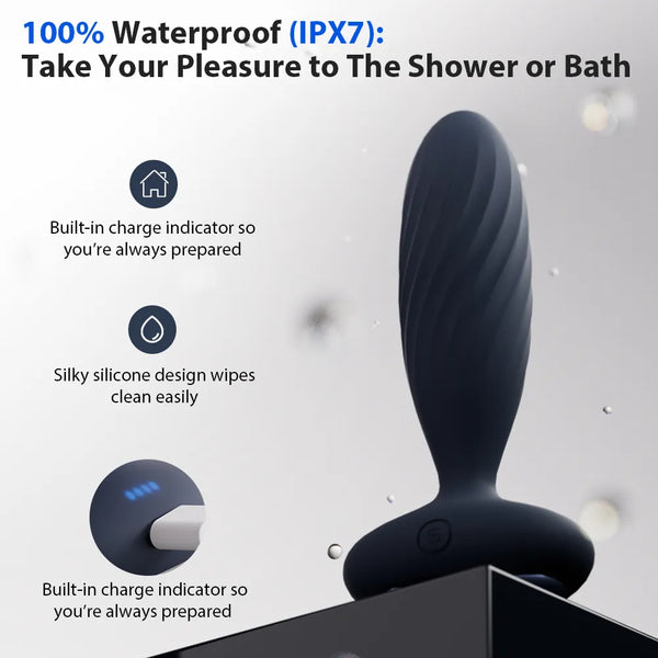 Jordan Interactive Thrusting Anal Vibrator by Svakom