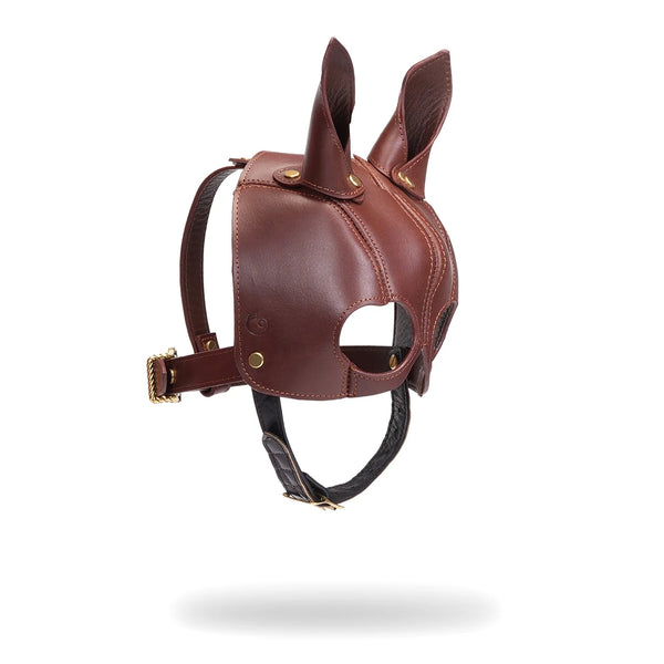 The Equestrian - Leather Bondage Mask