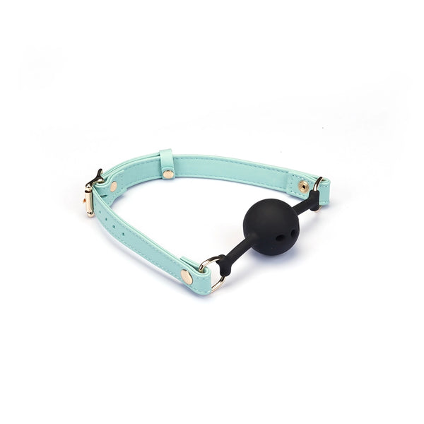 Italian Leather Breathable Ball Gag by Liebe Seele
