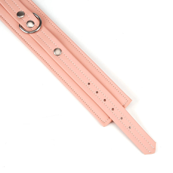Organosilicon Ankle Cuffs by Liebe Seele Pink/Black