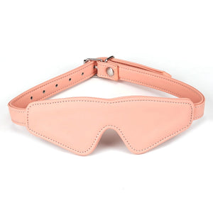 Organosilicon Blindfold by Liebe Seele Pink/Black