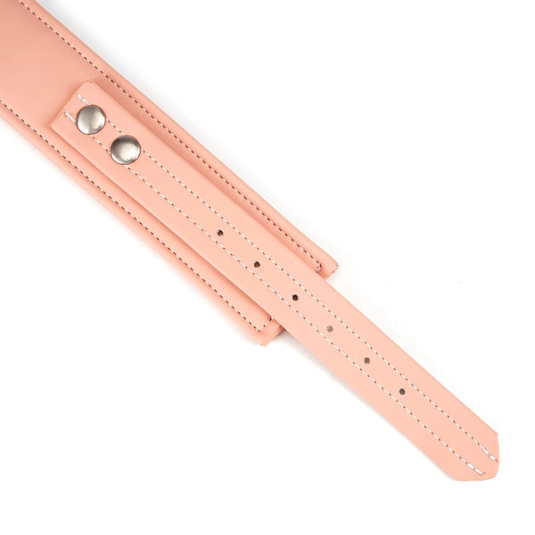 Organosilicon Collar with Leash by Liebe Seele Pink/Black