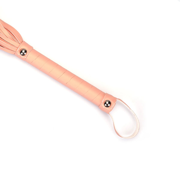Organosilicon Mini Flogger by Liebe Seele Pink/Black