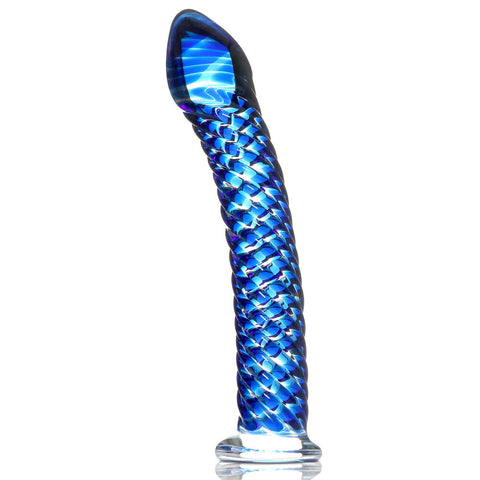 The Vortex Hand Blown Glass Massager